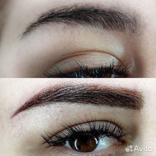 Модель на перманентный макияж бровей,губ,век