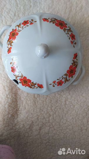 Супница. Чешский фарфор