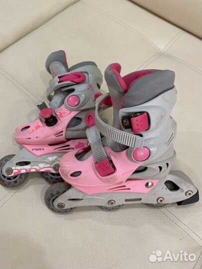 Коньки роликовые детские раздвижные