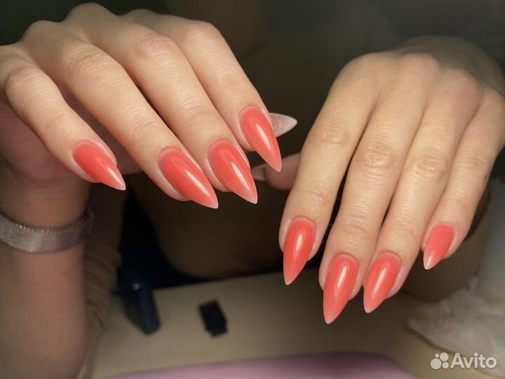Маникюр с покрытием
