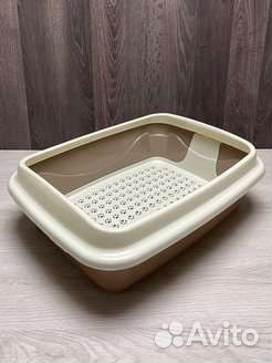 Туалет/лоток для кошек с сеткой Догман Триплекс