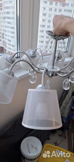 Люстра потолочная бу