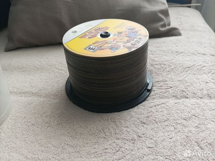 Диски на Xbox 360 прошитый
