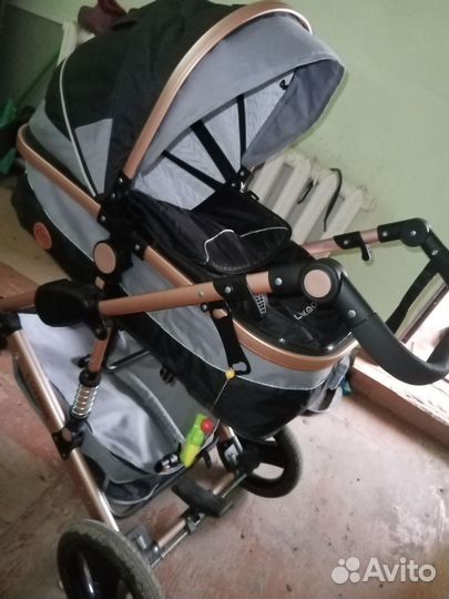 Коляска 2 в 1 luxmom