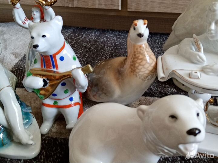 Фарфоровые статуэтки СССР