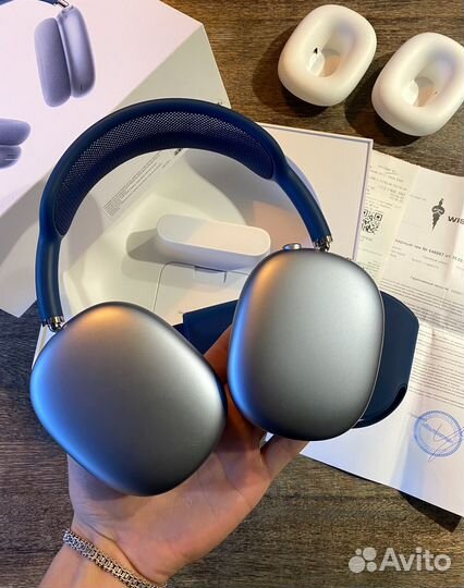 AirPods Max Blue Sky оригинал (состояние новых)