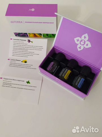 Набор натуральных эфирных масел, doterra