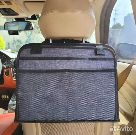 Органайзер на спинку сиденья авто интерьер