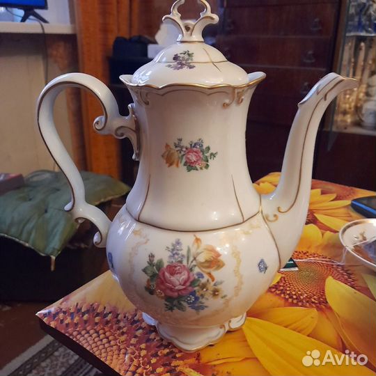 Старинный чайные сервиз из фарфора германия