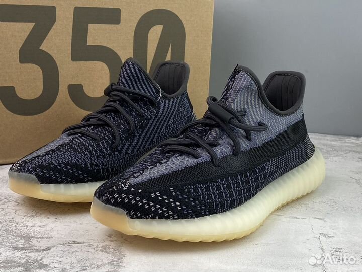 Кроссовки Adidas Yееzy Boost 350 V2 Carbon