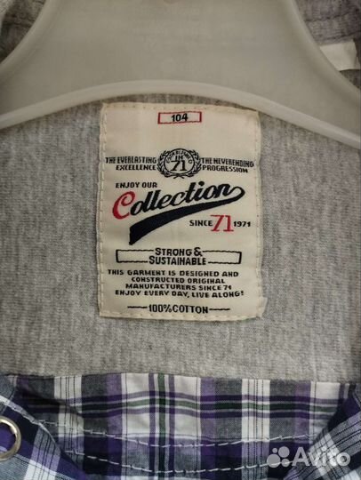 Стильная рубашка C&A на мальчика