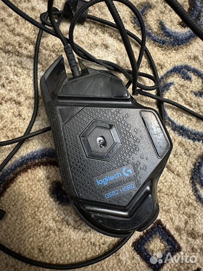 Игровая мышь logitech g502 hero проводная