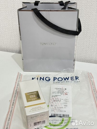 TOM ford white suede 30 ML