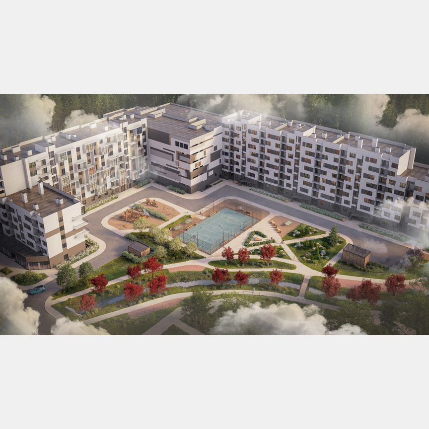 3-к. квартира, 75,3 м², 4/8 эт.
