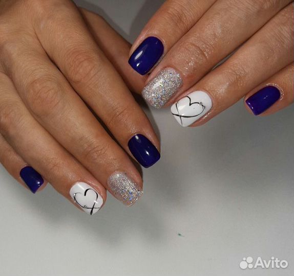 Покрытие гель-лак,наращивание,педикюр