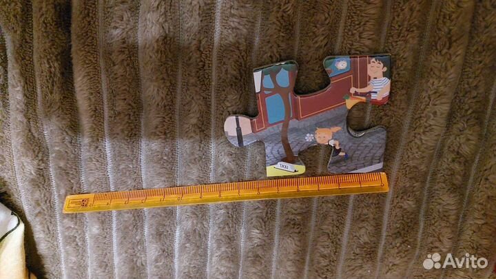 Пазл с крупными деталями