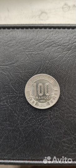 Монета Экваториальная Гвинея 100 франков 1985 год