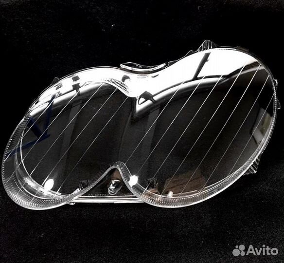 Стекла фар левое правое Mercedes C W203