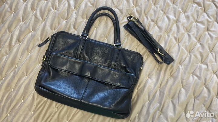 Сумка мужская кожаная Massimo Dutti