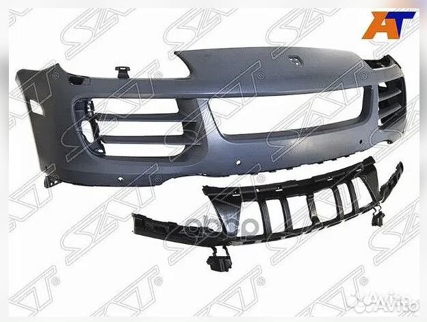 Бампер передний Porsche Cayenne 07-10 (Под омыв