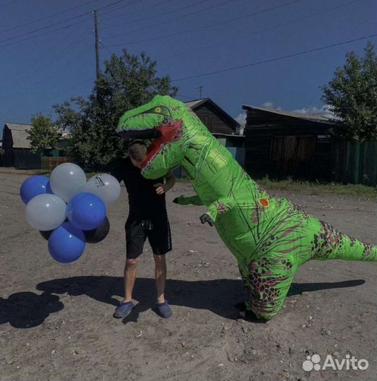 Аренда костюма динозавра тирранозавр тирекс