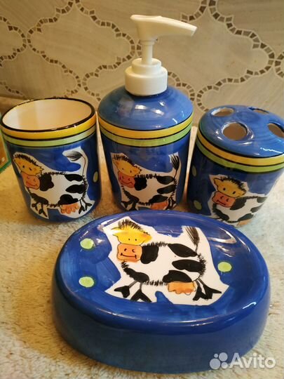 Набор для ванной 4 предмета