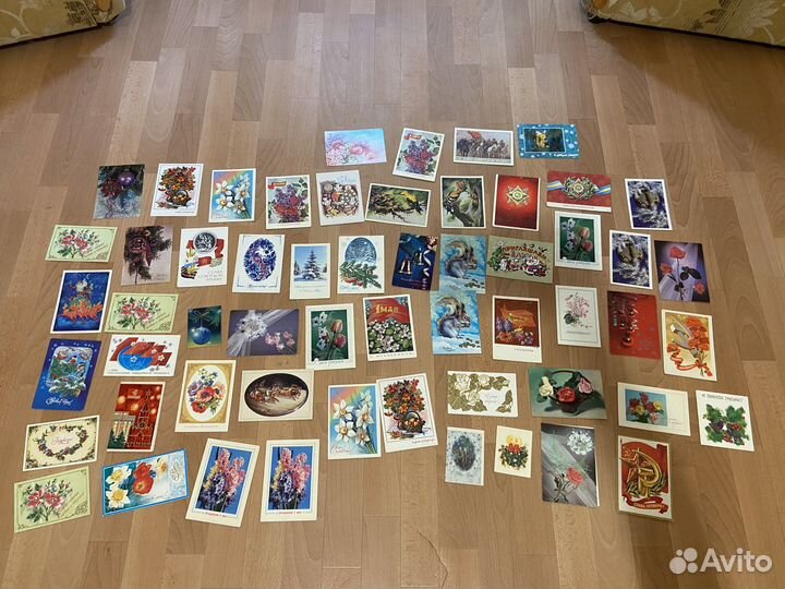 Открытки СССР чистые