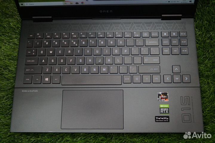Пушка HP Omen / Ryzen 8 яд / 16 / 1000 / RTX 2060
