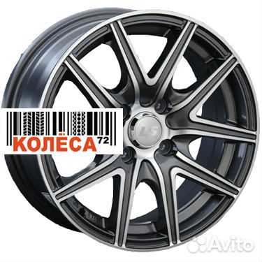 LS Wheels LS188 6.5x15 5x105 ET39 Dia56.6 GMF