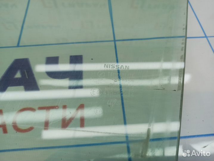 Стекло двери передней левой Nissan X-Trail (T31) 8