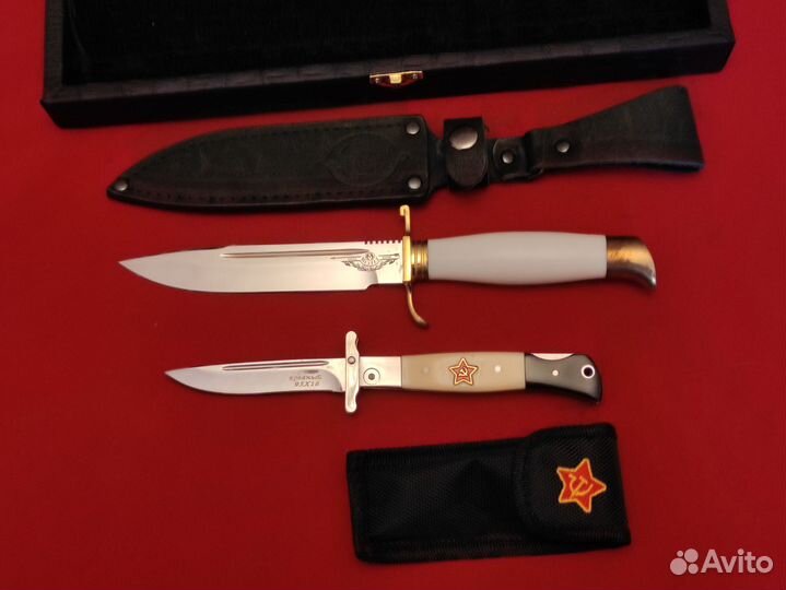 Набор ножей,финки нквд, подарок для мужчины