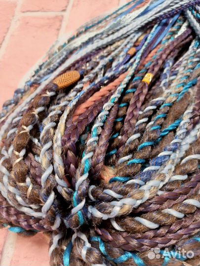 Комплект де косы и де дреды