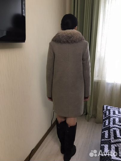 Пальто женское зимнее 44