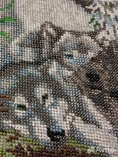Картины вышитые бисером