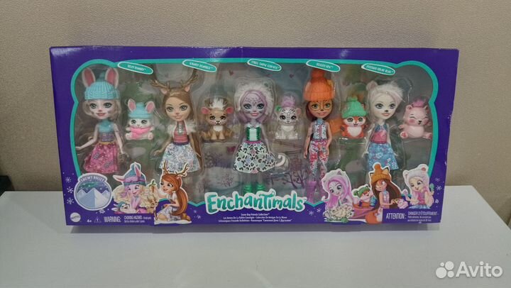 Enchantimals новый набор Снежный день