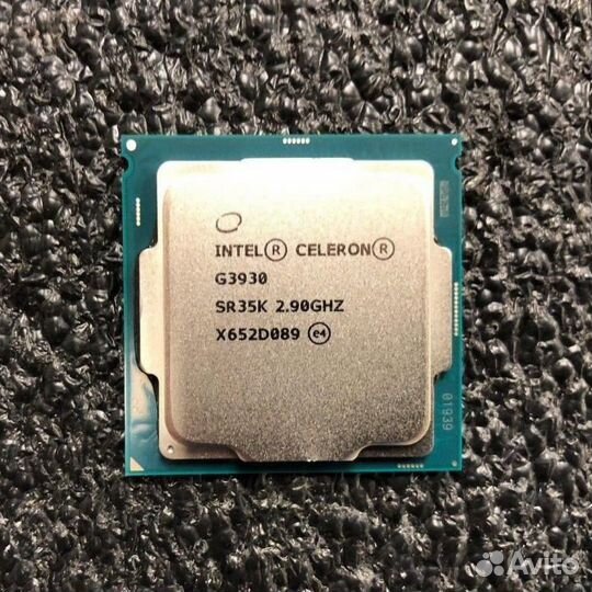 Процессор Celeron g3930 сокет 1151 с кулером