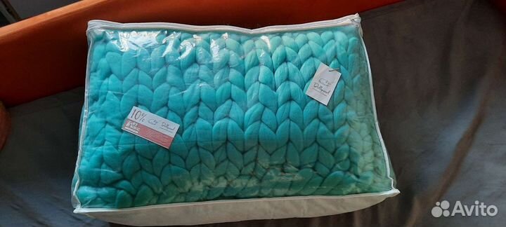 Плед из шерсти мериноса