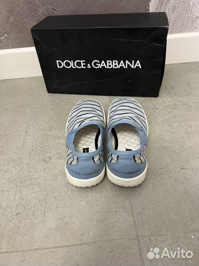 Слипоны dolce gabbana оригинал 39