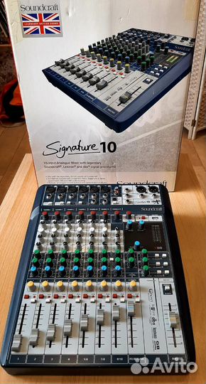 Микшерный пульт Soundcraft Signature 10