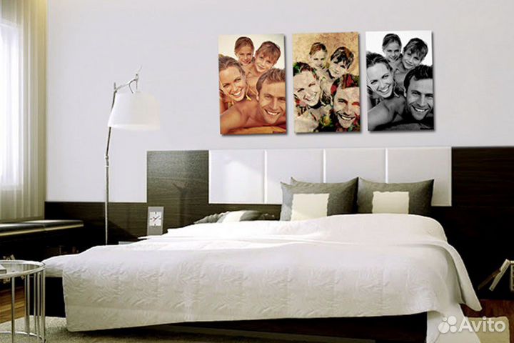 Фотопечать на холсте. натяжка на подрамник