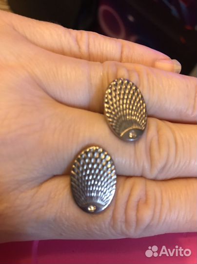 Запанки янтарные старинные 2 вида