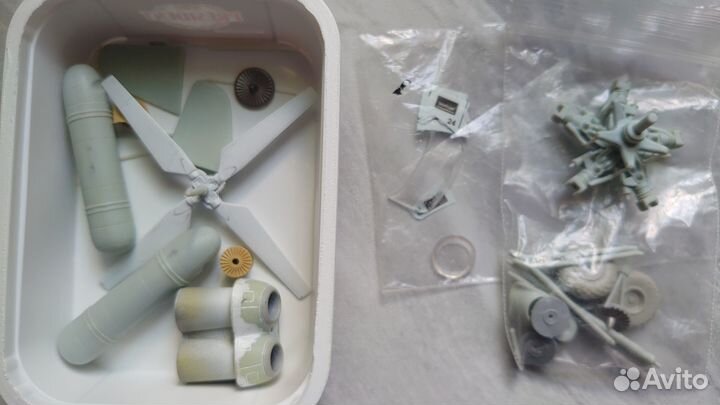 A-model Ми-6 1:72 начатый