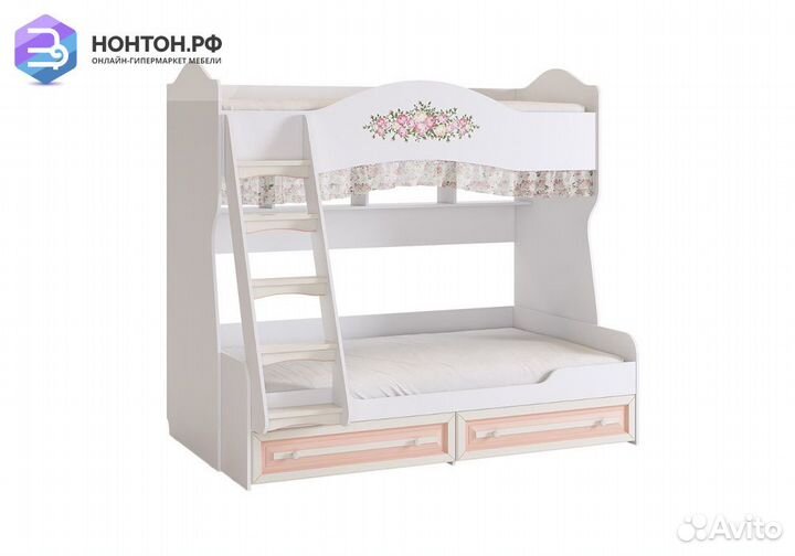 Кровать двухъярусная Алиса