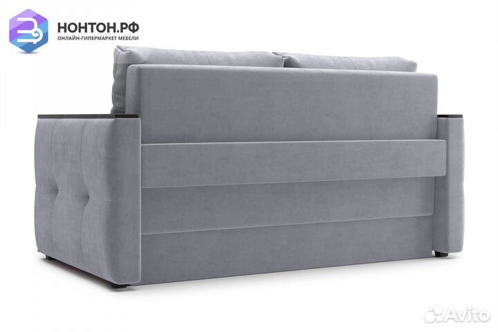 Диван еврокнижка Инсайд серый