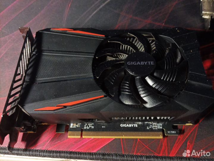 Видеокарта rx550 2gb