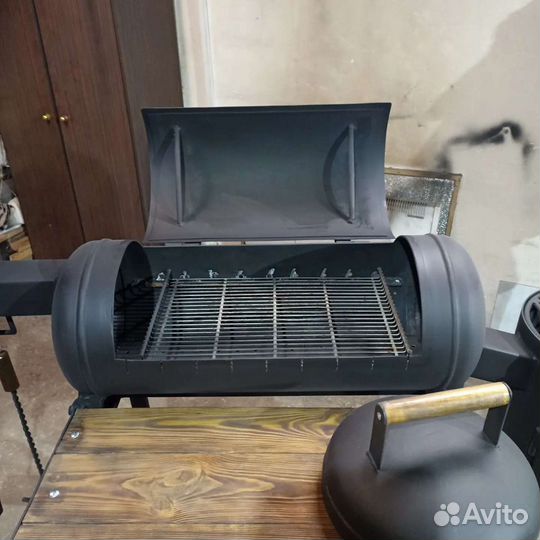 Мангал барбекю коптильня