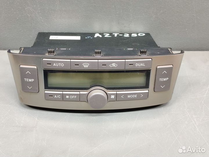 Блок климат-контроля Toyota Avensis 250 2006-09