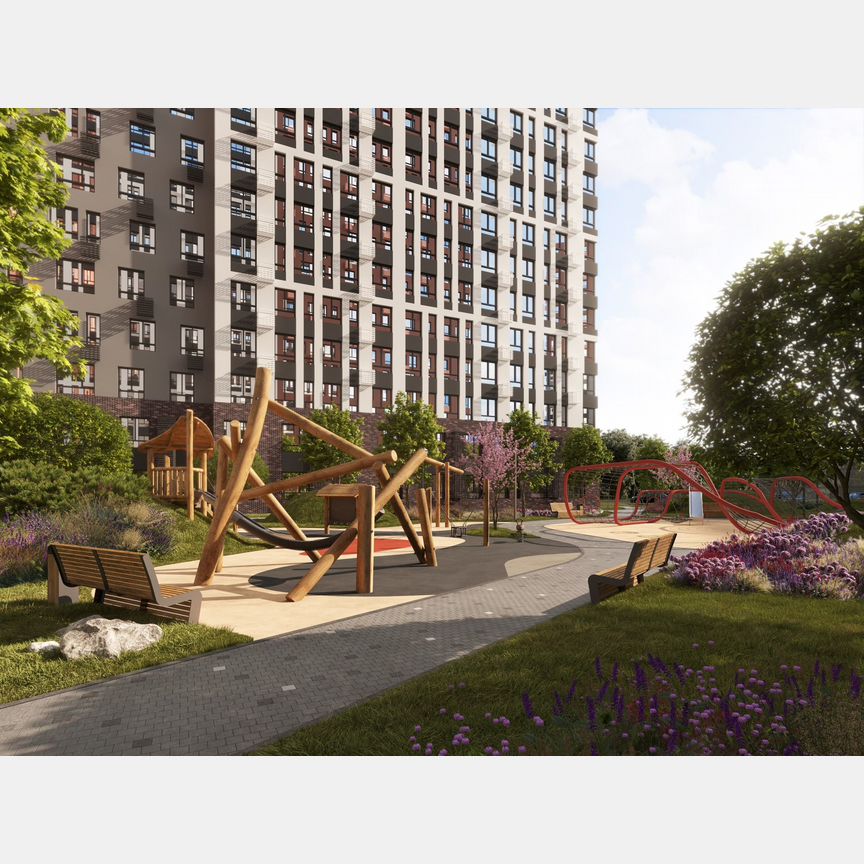 2-к. квартира, 60,8 м², 14/22 эт.