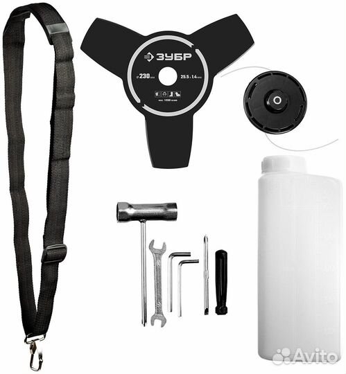 Садовый триммер Зубр крб-1000 Новый