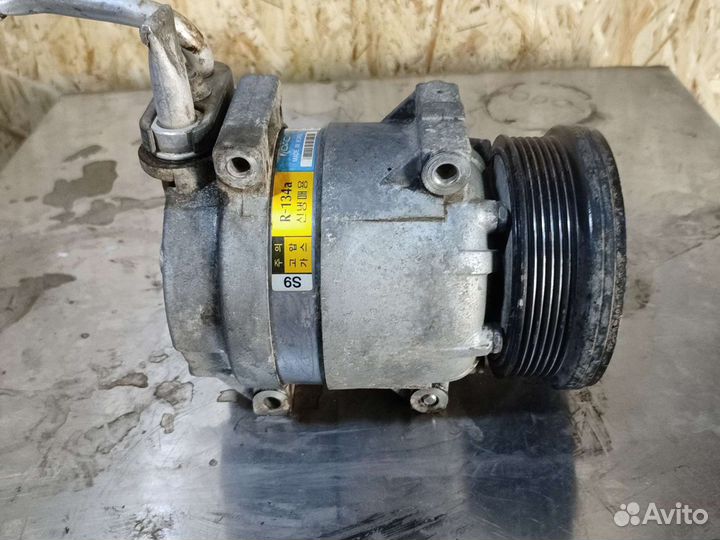 Компрессор кондиционера Шевролле Лачетти